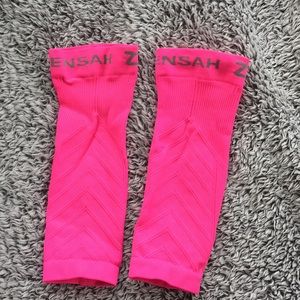 Neon Pink Compression Socks